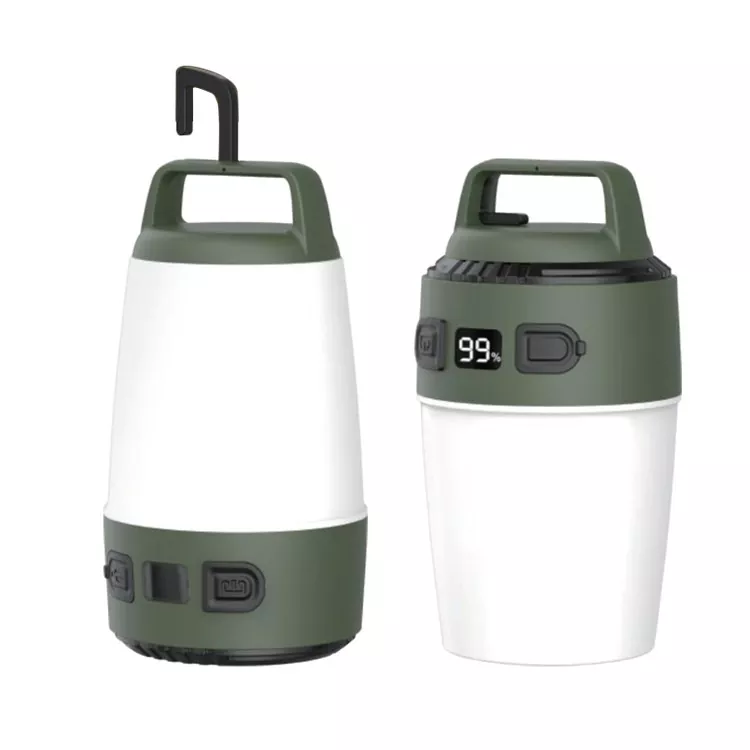 36W লাল এবং সাদা LED ক্যাম্পিং লণ্ঠন রিচার্জেবল
